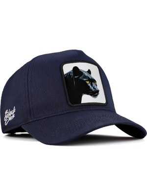  Panter Logolu Lacivert Beyzbol Şapka