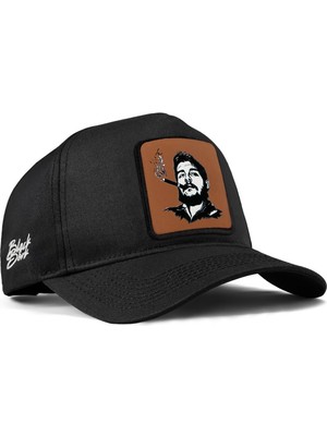  Che Guevara Logolu Siyah Beyzbol Şapka