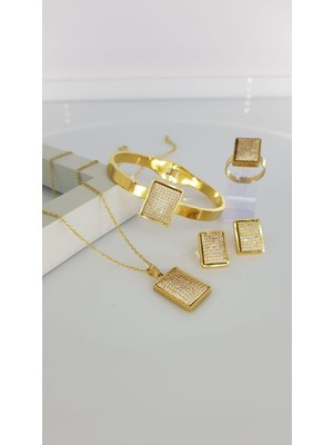 Lucky Çelik Takı Seti SNS30