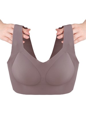 Koza İç Giyim Kadın Dolgusuz Lez Dantelli Desteksiz Straplez Sütyen