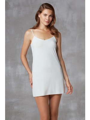 Doreanse Beyaz Kadın Jupon 11127