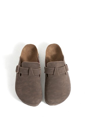 Unisex Önü Kapalı Anatomik Taban Tokalı Sabo Terlik