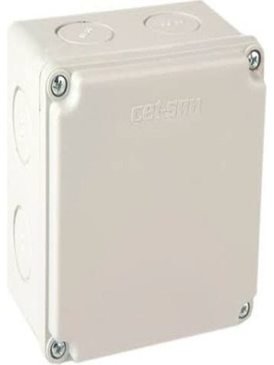 Çetsan 110X110X75 Termoplastik 8 Çıkışlı Boş Sıvaüstü Buat Kutusu IP54