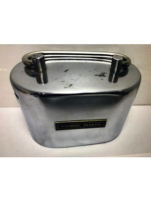 TT Istanbul Bankası Metal Kumbara