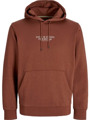 Jack Jones Premium Erkek Kapüşonlu Sweatshirt 12216335