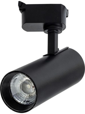 20W Siyah Ray Spot, 6500K, Çok Renkli, Modern ve Şık Aydınlatma Aracı