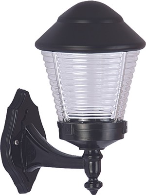 30CM Siyah Plastik Aplik, Balkon ve Teras Dekoru Için Şık Malzeme