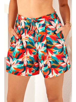 Kadın Havuz Deniz Şort Mayo 4407 Yeşil