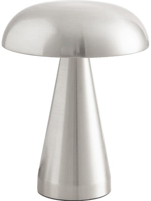 KML113 Dokunmatik Gümüş Masa Lambası Cct (3 Renk Opsiyonlu)