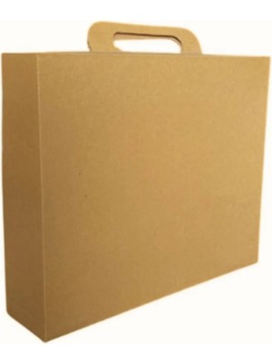25,5X22X6 cm E-Ticaret Kutusu - Karton Çanta - Kraft - 25 Adet