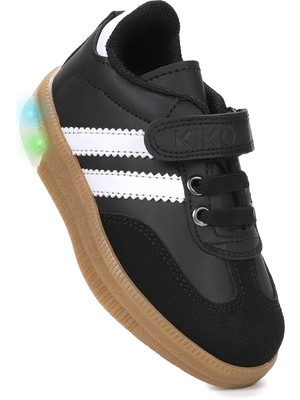 Kiko Kids Renis Günlük Cırtlı Işıklı Erkek Bebek Spor Ayakkabı