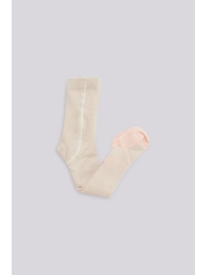 Bg Store Kız Bebek Gri Çorap