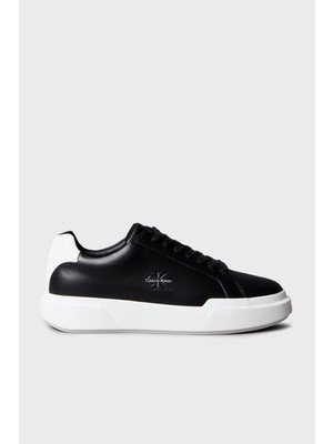 Calvin Klein CHUNKY CUPSOLE LACEUP LTH Siyah Erkek Sneaker