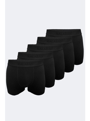 Malabadi Erkek Siyah 5 Li Paket Milan Modal Boxer 014 5M014