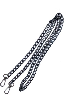 Metal Zincir Çanta Sapı Nikel (1.20 cm )