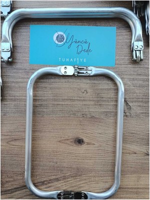 Gizli Burs Kağıt Ip Çanta Yapmak Için 1 Adet 22 cm Çanta Aparatı Makrome-Mum Ip Çanta Örgü Çantalar