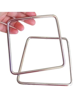 Gümüş Renk Metal Çanta Sap