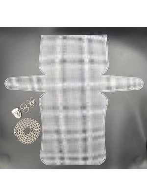 Plastik Kanvas Çanta Set