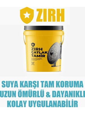 Zırh Duvar Beton Çatlak Tamir Malzemesi 3 kg