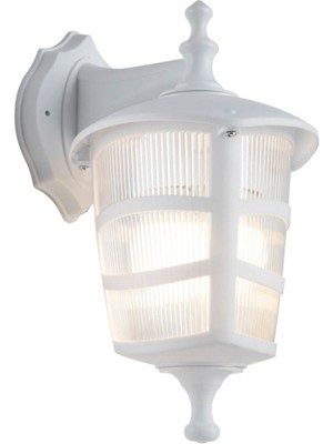 Üçgen Beyaz Ters Duvar Aplik Bahçe ve Balkon Için Dekoratif Dış Mekan Aydınlatması