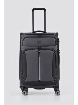 Verage Unisex Ultra Hafif Ithal Kumaş Çok Gözlü Kapağı Körüklü Valiz 25GM23067W