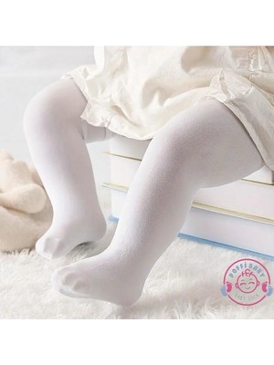 Poffibabyorganik Pamuk Yenidoğan Bebek Kilotlu Çorap 2 Li
