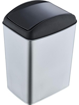 Gri 5 Lt Soft Çöp Kutusu, Şık ve Kullanışlı Temizlik Aksesuarı