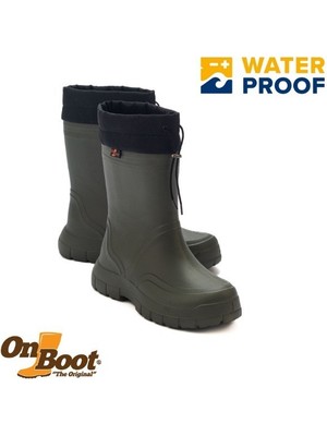 ONBOOT Onboot Eva Hafif Su Geçirmez Kısa Bağlı Av İş, Yağmur Bahçe Çizmesi 2006