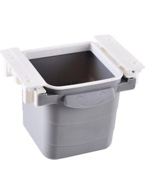 Mini Masa Çöp Kovası, Yapışkanlı, Geri Çekilebilir, Görünmez, Pratik ve Şık Tasarım