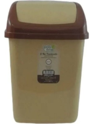 Kahverengi 2.5 Litre Fantastik Çöp Kutusu, Pratik ve Şık Tasarım