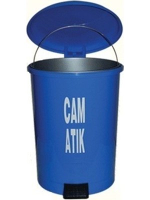 10 Lt Pedallı Cam Atık Kovası, Hijyenik ve Pratik Temizlik Çözümü