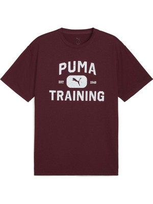 Puma 526568-96 M Graphics Traın Logo Rlxd Tee Tişört Erkek T-Shirt