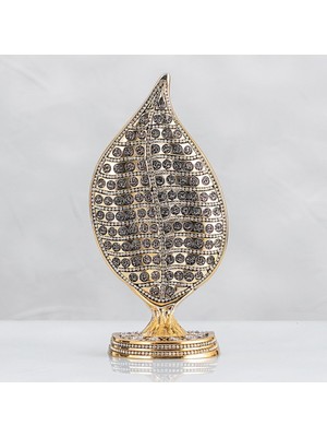 Yaprak Esmaül-Hüsna Altın Takı, Zarif ve Şık Tasarım, Günlük ve Özel Günler Için