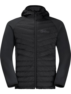 Jack Wolfskin Routeburn Pro Hybrid Erkek Siyah Outdoor Ceketi