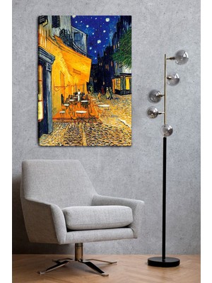 Mavi Kanvas Tablo, Sanat Eseri, Dekorasyon, Ev ve Ofis Için, Modern Tasarım