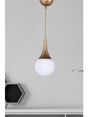 Çok Renkli Spor Avize, Eskitme Boyalı, Tekli, Modern ve Şık Aydınlatma Parçası