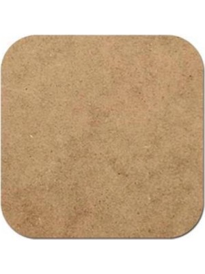 33 cm Kare Doğal Ahşap Supla Seti, Şık ve Kullanışlı Sunum Altlığı.