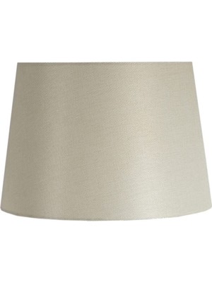 Krem Bej Lambader Şapkası Abajur Başlığı, Şık ve Modern Dekoratif Aksesuar