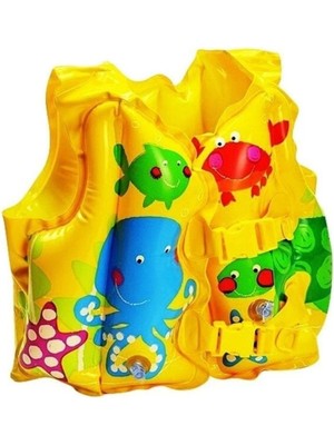 Çok Renkli Balık Desenli Sıcak ve Şık Yelek, 41 Beden