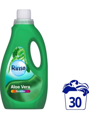Rinso Sıvı Çamaşır Deterjanı Komple Bakım Serisi Aloe Vera Renkliler Için 1.5 L
