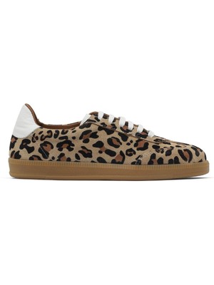 Bueno Shoes Leopar Süet Kadın Spor Ayakkabı 01WE4404 01WE4404