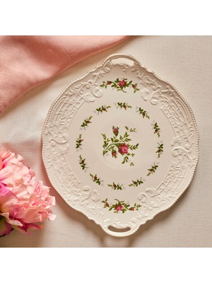Karaca Vintage Rose Tepsi 35 cm