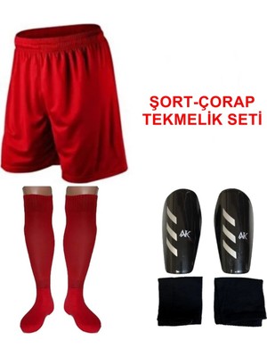 Lüx Futbol  Şort Çorap Tekmelik Seti