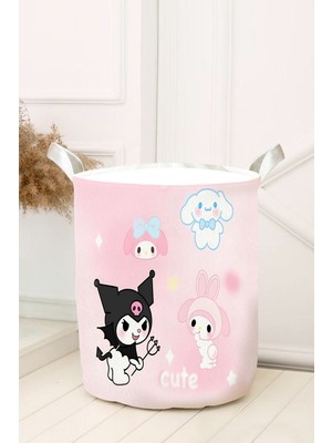 Pembe Sanrio Karakterleri  Oyuncak Sepeti ve Oda Düzenleyici