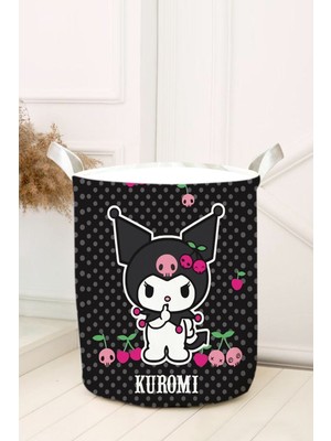 Kuromi Siyah Oyuncak Sepeti ve Oda Düzenleyici