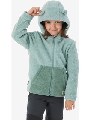 Quechua Çocuk Outdoor Polar Mont - 2/6 Yaş - Yeşil - Sherpa NH500