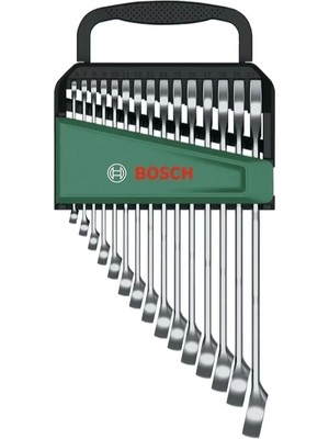 BOSCH Kombine Anahtar Takımı 15 Parça