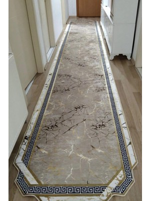 Monnhein Yolluk Halı – Kaymaz Tabanlı, Yıkanabilir, Yumuşak Dokulu, Şık ve Dayanıklı Tasarım (Özel Zincir Vizon Yolluk)