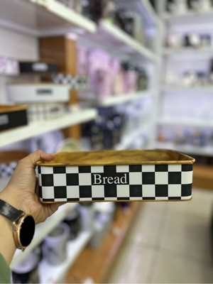 Renkli Kare Ekmek Sepeti Sunum Deseni, Şık ve Kullanışlı Mutfak Aksesuarı