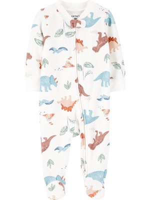 Erkek Bebek Ekru Uyku Tulumu